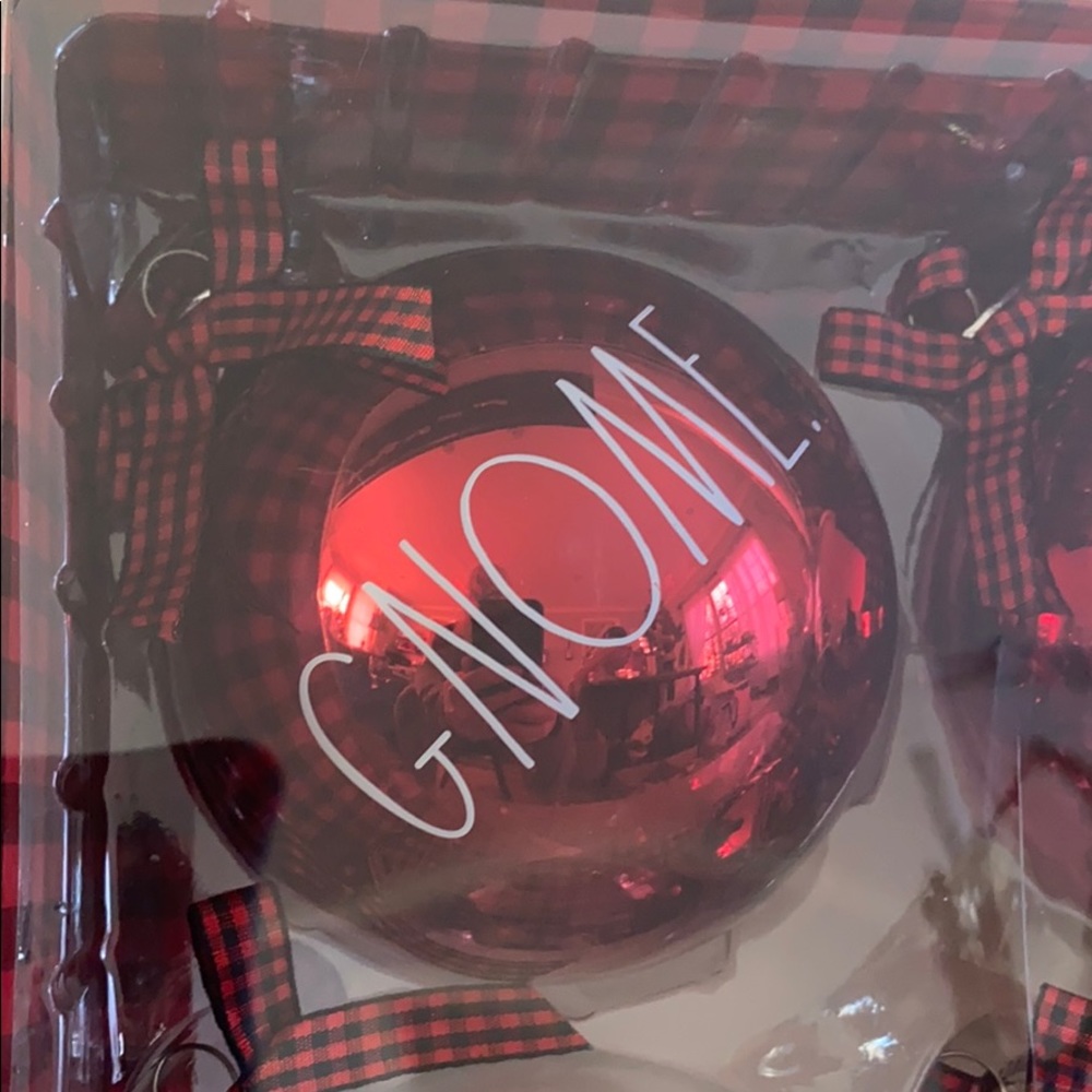 Rae Dunn “Gnome Sweet Gnome” Christmas Ornaments - Picture 3 of 7